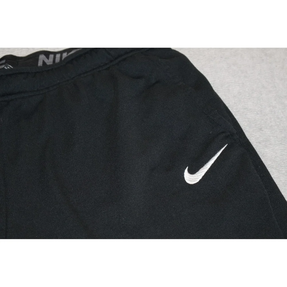 Nike Sweatpants Tapered Mens XXL Black Dri-Fit Athletic Training Gym Workout